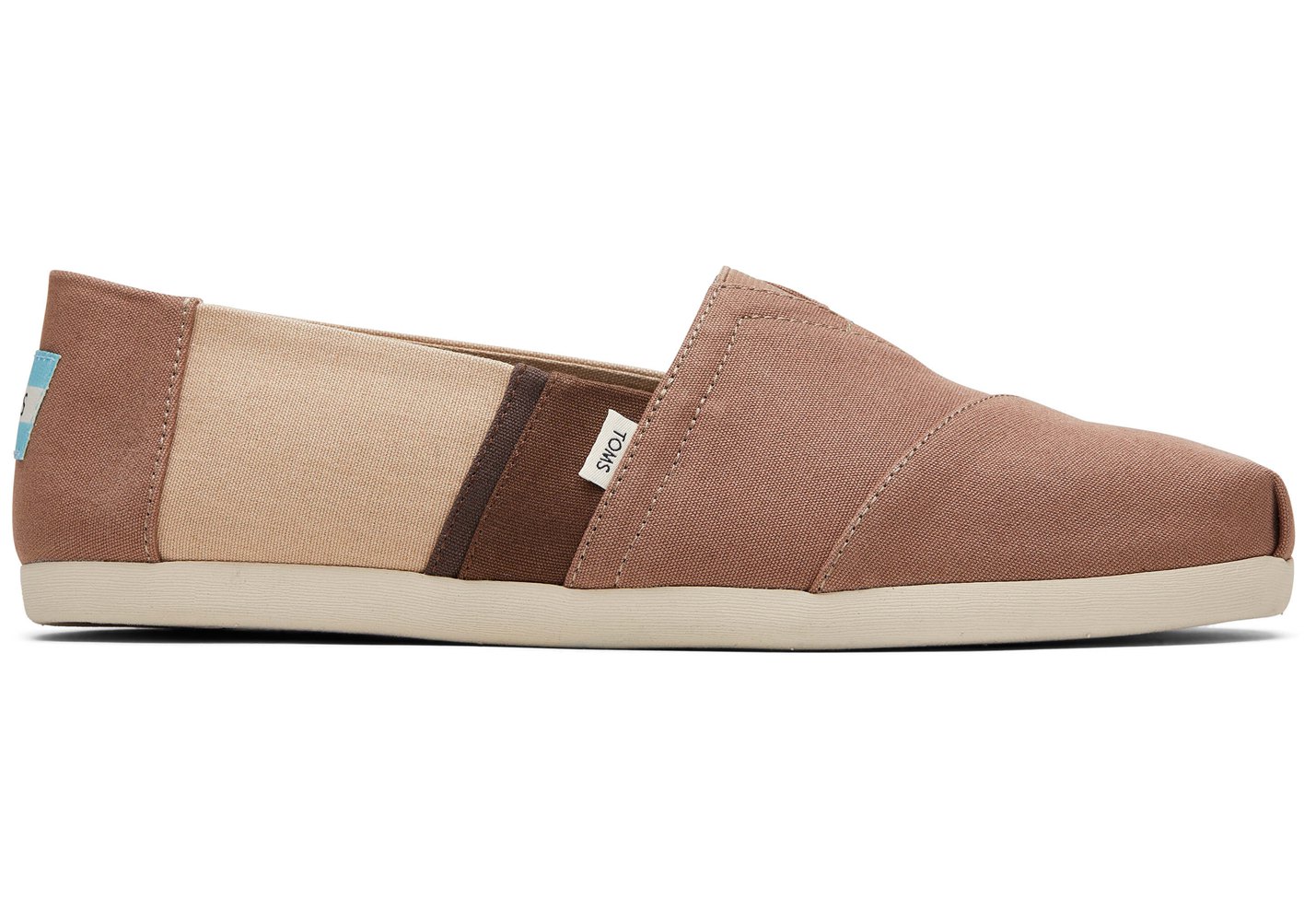 Toms Espadryle Męskie Brązowe - Alpargata Color Block - 16ANWIMRL